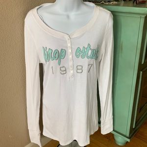 Aeropostale thermal long sleeve tee size XL